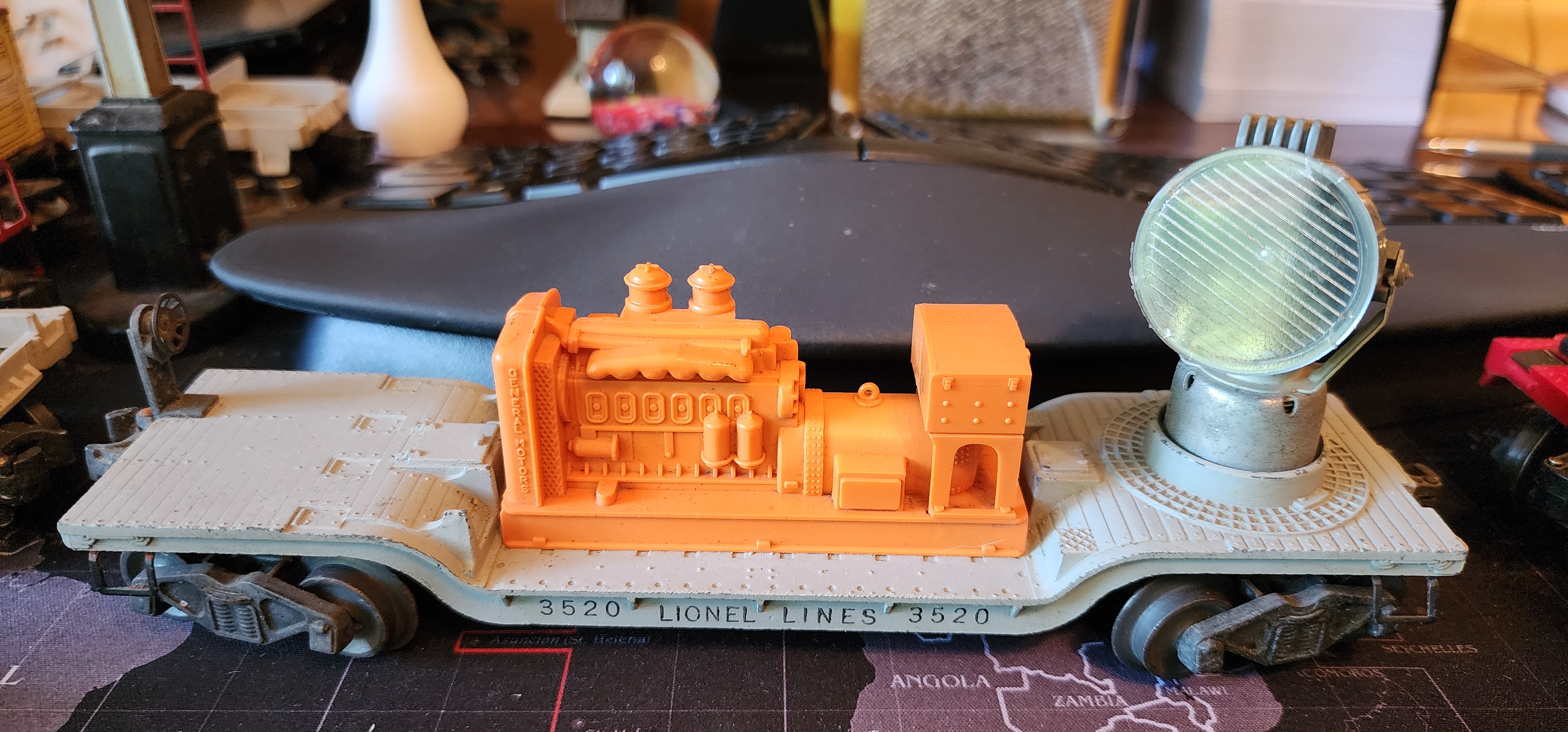 Lionel Lines #3520 Operating Searchlight Car