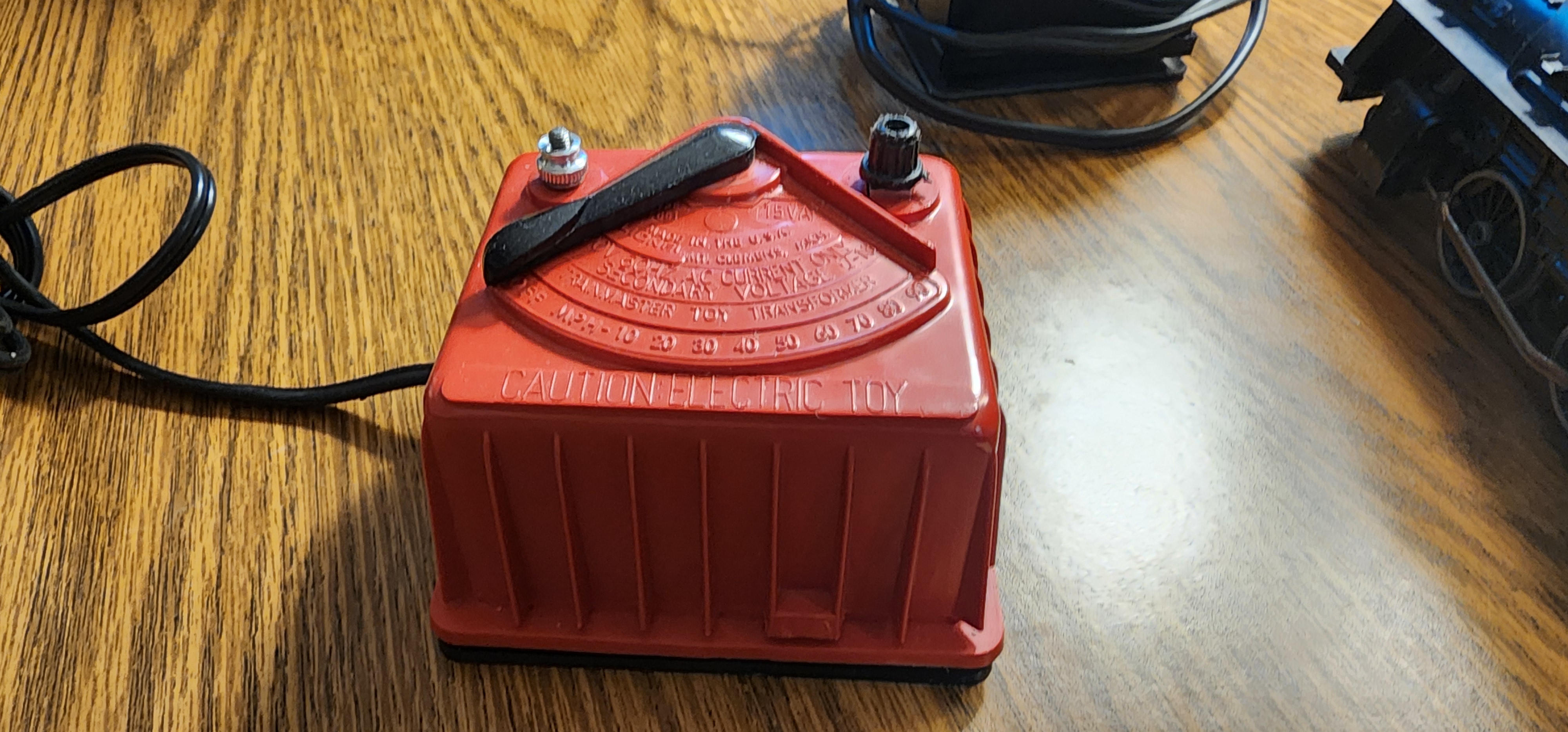 Lionel Red Transformer